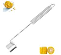 Cozy Home Corn Peeler,2025 New Corn Peeler Corns Peelers,Long Handle Stainless Steel Corns Stripping Tool for Home Kitchen,for BBQ & Restaurant Use (1pcs)