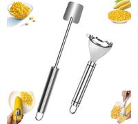 Cozy Home Corn Peeler, Cozyhoome Corn Stripper, Corns Planer Cutter, 2025 New Peeler Corns Peelers, Easy Clean, for Home Kitche & Restaurant Use Homes & Outdoor Dining (Style A+B)