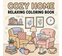 Cozy Home: Household Treasures Coloring Book: Relaxing Illustrations of Everyday Objects for Mindful Adults