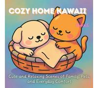 Cozy Home Kawaii: Cute and Relaxing Scenes of Family, Pets, and Everyday Comfort