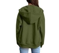 Cozy Hooded Sweatshirt Fleece Lleece Pullover for Casual Everyday Wear Comf