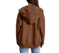 Cozy Hooded Sweatshirt Fleece Lleece Pullover for Casual Everyday Wear Comf