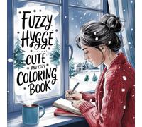 Cozy hygge: Adorable Animal Coloring Book for Adults: 54 Cute and Relaxing Designs for Stress Relief, Mindfulness, and Hygge-Inspired Comfort (8.5 x 8.5 inches)