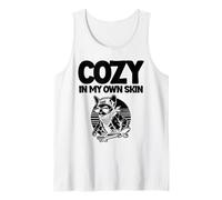 Cozy In My Own Skin - Amante dei gatti Canotta