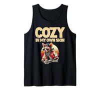Cozy In My Own Skin - Amante dei gatti Canotta