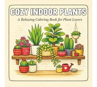Cozy Indoor Plants: A Relaxing Coloring Book for Plant Lovers