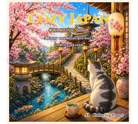 Cozy Japan: A Cozy Coloring Journey Through Japan