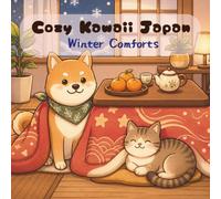 Cozy Kawaii Japan: Winter Comforts: A Bold & Easy Coloring Book Featuring Heartwarming Japanese Winter Scenes for Stress Relief and Mindfulness