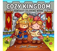 Cozy Kingdom: A Cute Fantasy Coloring Book for Adults and Teens with Knights, Dragons, Unicorns, Fairies, and More!