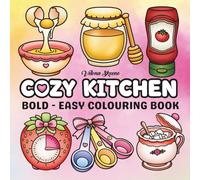 Cozy Kitchen: Bold and Easy Colouring Book