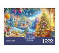 Cozy Kitchen with Treats, Teddies And Festive Decor Puzzle Da 1000 Pezzi Christmas Style Ideale Per Il Piacere Familiare, Adulti E Bambini 52x38cm/1000pcs