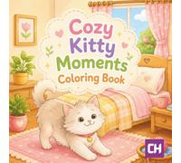 Cozy Kitty Moments Coloring Book