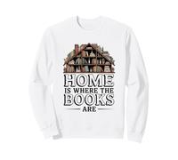 Cozy Library Home è Dove i Libri Sono citati Felpa