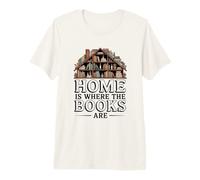 Cozy Library Home è Dove i Libri Sono citati Maglietta Premium