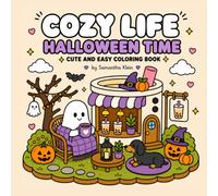 Cozy Life Halloween Time | Cute & Easy Coloring Book