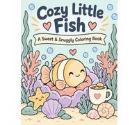 Cozy Little Fish: A Sweet & Snuggly Coloring Book