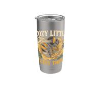Cozy Little Fuzzy Thing Bee Bicchiere termico in acciaio inox doppia parete