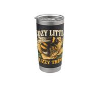 Cozy Little Fuzzy Thing Bee Bicchiere termico in acciaio inox doppia parete