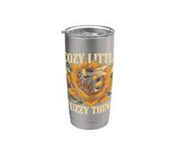 Cozy Little Fuzzy Thing Bee Bicchiere termico in acciaio inox doppia parete