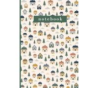 Cozy Little Houses Composition Notebook - College Ruled - 6" x 9" - 120 Pages