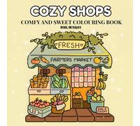 Cozy Little Shops Coloring Book