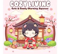 Cozy Living Coloring Book: Cozy Japan Cute Coloring Book For Adults Designs Bold and Easy Coloring Book for Adults and Teens with Cozy Scenes, Famous ... and Relaxing Vibes, Cute & Comfy Coloring