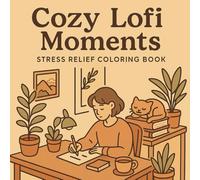 Cozy Lofi Moments: Stress Relief Coloring Book
