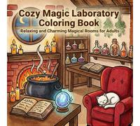 Cozy Magic Laboratory Coloring Book: Relaxing and Charming Magical Rooms for Adults