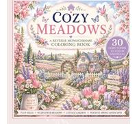Cozy Meadows: A Monochrome Coloring Book