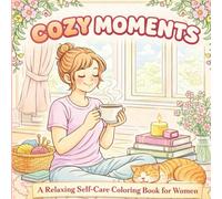 Cozy Moments: A Relaxing Self-Care Coloring Book for Women