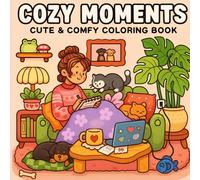 Cozy Moments: A Wholesome Coloring Book for All Ages: 8.5 x 8.5 inches | 50 Heartwarming Scenes | Perfect for Relaxation & Joy