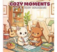 Cozy Moments - Extérieur & Intérieur: Coloriage facile pour se détendre et s’évader en douceur