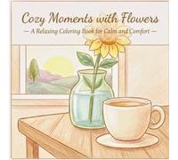 Cozy Moments with Flowers: A Relaxing Coloring Book for Calm and Comfort