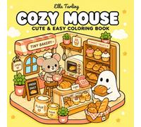 Cozy Mouse Coloring Book: Cute Little Room Coloring Pages Filled with Comfort, Fun and Cozy Creativity