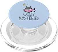 Cozy Mysteries Paw-fect per i lettori Space Cozy e Night Owl PopSockets PopGrip per MagSafe