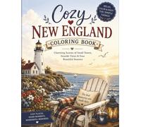 Cozy New England Adult Coloring Book