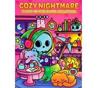 Cozy Nightmare Glow-in-the-Dark Coloring (Tascabile)