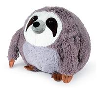 COZY NOXXIEZ Morbido peluche scaldamani per bambini, animali di peluche, cuscino come morbido cuscino termico, peluche per letto, auto e casa (Sloth)