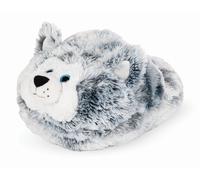 Cozy Noxxiez pantofola in peluche riscaldante husky
