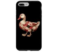 Cozy Patchwork Duck Rustico Country Quilting Cottage Custodia per iPhone 7 Plus/8 Plus