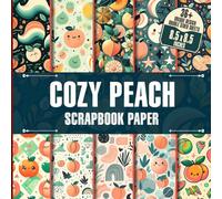 Cozy Peach Scrapbook Paper: Warm and Fuzzy for Junk Journals, Scrapbooking, Decoupage, and DIY Crafts