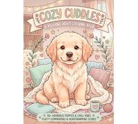 Cozy Puppy Coloring Book for Adults: Bold and Easy Designs for Stress Relief