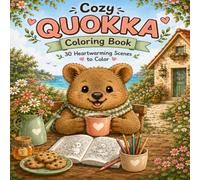 Cozy Quokka: Cute & Cozy Coloring Book