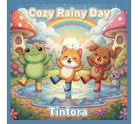 Cozy Rainy Day: 52 Adorable Rainy Day Adventures for Kids to Color