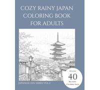 COZY RAINY JAPAN COLORING BOOK FOR ADULTS