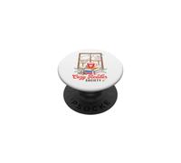 Cozy Reader Society Christmas Book Lover Winter Reading PopSockets PopGrip Adesivo