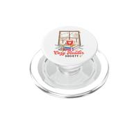 Cozy Reader Society Christmas Book Lover Winter Reading PopSockets PopGrip per MagSafe