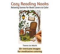 Cozy Reading Nook: Relaxing Scenes for Book Lovers to Color