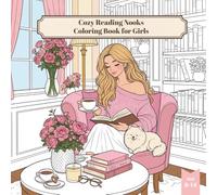 Cozy Reading Nooks Coloring Book for Girls
