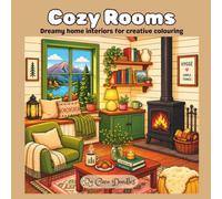 Cozy Rooms: Dreamy home interiors for creative colouring